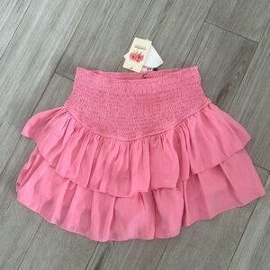Entro Pink Layered Skirt